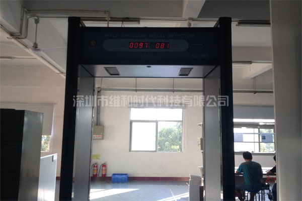 藍牙耳機廠采用維和時代6區位安檢門解決防盜問題[圖]