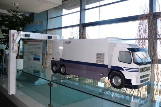 車載X光機集裝箱檢查系統(tǒng)模型